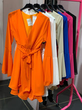 Load image into Gallery viewer, Chiffon 2 Layer Belt Dress
